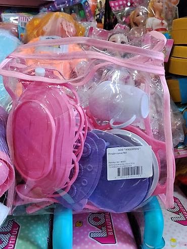 Игровой набор «Посудка с сумке №2» от ООО «KinderToys». Что внутри: -