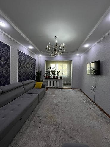 Батирлер: 4 бөлмө, 60 м², Аламедин-1 мкр 105-серия, 7 кабат — 10