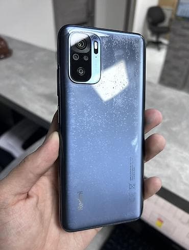 hp 1018: Redmi, Redmi Note 10, Б/у, 128 ГБ, цвет - Серый, 2 SIM — 2