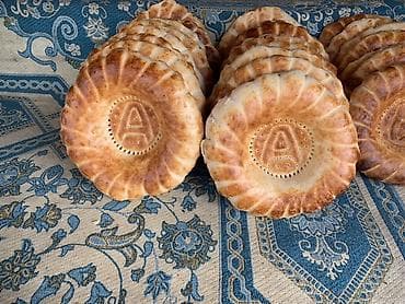 драгон фрукт: Лепёшка узбекская (нон, самаркандский хлеб) - Классическая круглая — 3