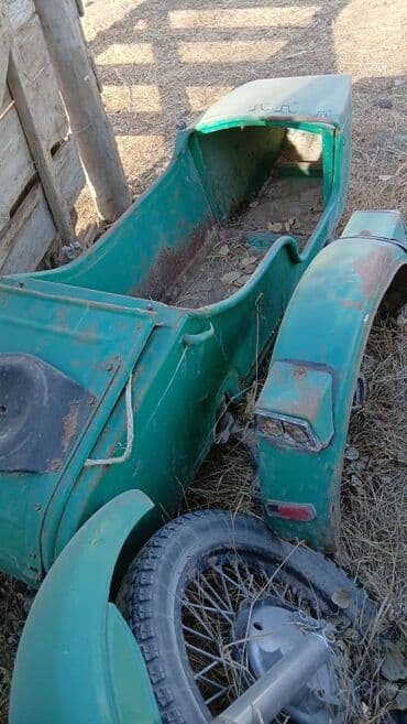 скутер бу недорого: Мотоцикл с коляской (советская классика, зеленый цвет). сатылат — 5