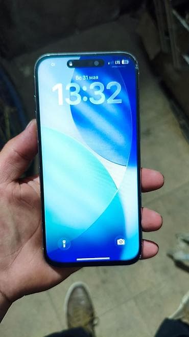 1000 к: IPhone 15 Pro Max, Б/у, 256 ГБ, Чехол, Защитное стекло, 89 % — 1