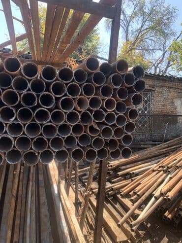 фермы металлические бу: Стальные трубы и швеллер Описание: - Круглые стальные трубы разного — 7