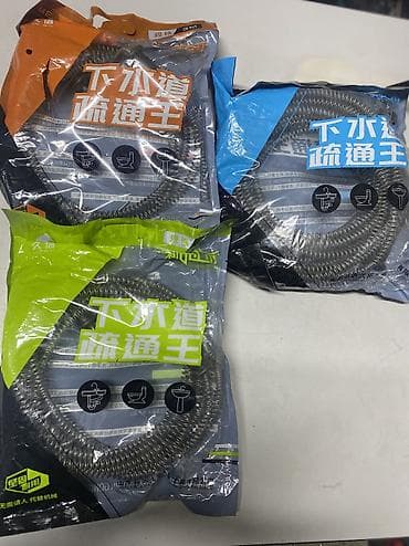 Инструменттер: Тросы для прочистки труб/канализации Тонкие 6мм :(3м 450сом)(5м — 2