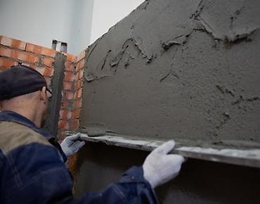 Внутренняя отделка: Штукатурные работы - Механизированная штукатурка стен и перегородок — 1