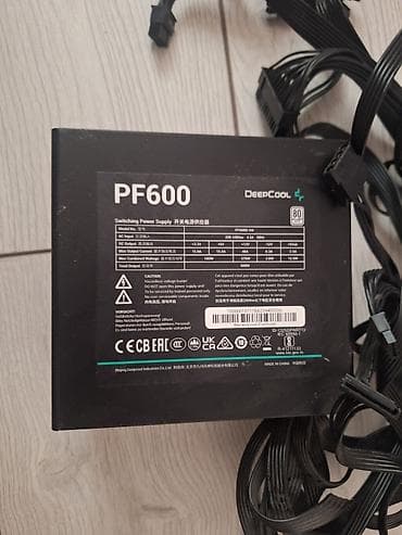 Техника и электроника: Блок питания, Новый, DeepCool, 600 Вт, 80 Plus, 600 Вт — 1