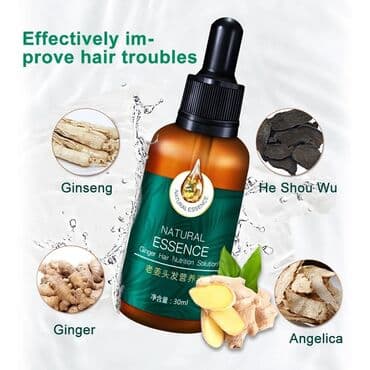 шампунь дисаар: Zenshow ginger hair nutrition solution 30ml 100% натуральный продукт — 4