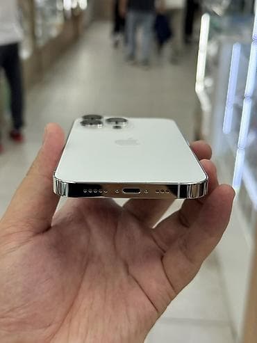 imac mini: IPhone 13 Pro, Б/у, 256 ГБ, Белый, Защитное стекло, Чехол, 77 % — 8