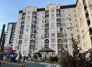 Квартиры: 3 комнаты, 54 м², Асанбай мкр Элитка, 2 этаж, Евроремонт — 6