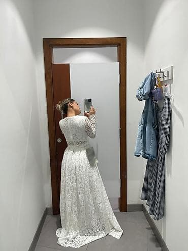Продаю платье👰‍♀️ Надевали 1 раз на кыз узатуу, целое, повреждений — 2