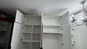 старинный шкаф для одежды: Кийим салуучу шкаф, Жаңы, Түз, ЛДСП — 5