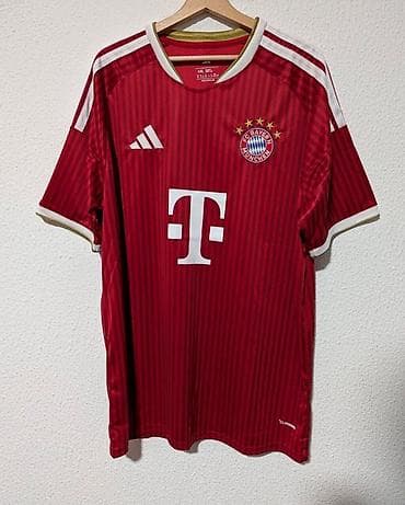 Футболки: Мужская футболка, S, M, L, Adidas, Новый, цвет - Красный, Платная доставка — 3