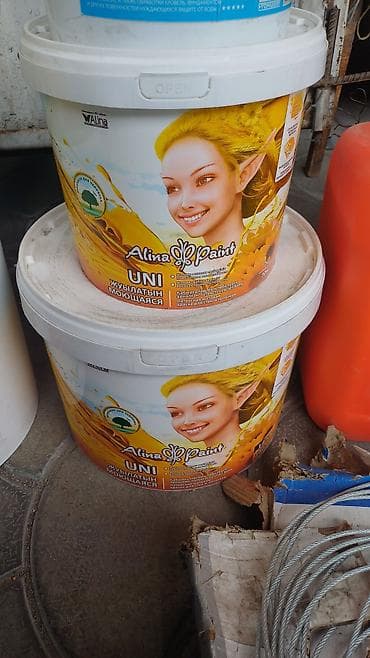 Краска Alina Paint UNI, моющаяся - Назначение: для стен и потолков в — 1