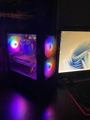 Компьютер, ядер - 6, ОЗУ 16 ГБ, Игровой, Б/у, Intel Core i5, NVIDIA GeForce GTX 1060, HDD + SSD