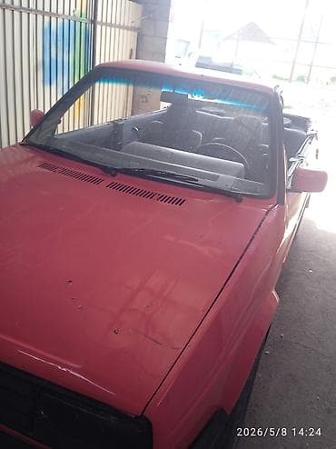Унаа сатуу: Volkswagen Golf: 1988 г., Кол менен иштөөчү, Бензин, Кабриолет — 2