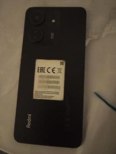 Redmi, Redmi 13C, Б/у, 128 ГБ, цвет - Черный, 2 SIM