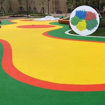 игровой набор: Резиновое покрытие для детских и спортивных площадок (EPDM + — 1