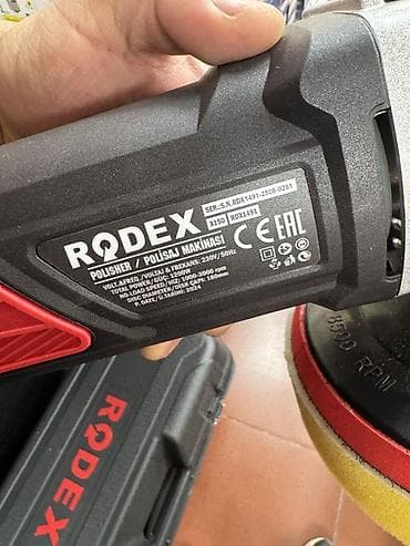 полировщики: Полировальная машина RODEX X150 (модель RDX1491) - Тип: сетевой — 3