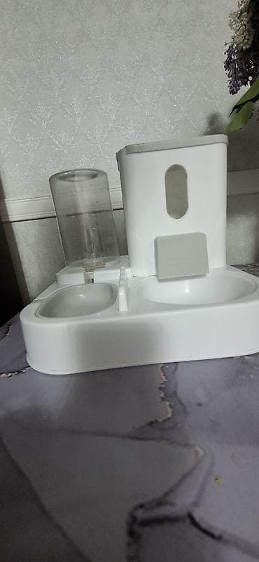 автокормушка для рыб: Автоматическая кормушка и поилка для кошек/собак 3-в-1 - — 4