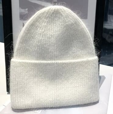 шапка с ушками которые поднимаются купить: Шапка, Бини, Пряжа, Осень-весна, Вязаная модель — 3