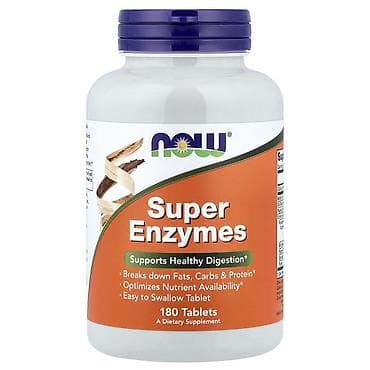 tablets: NOW Foods Super Enzymes — комплекс пищеварительных ферментов в — 1