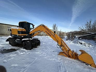 мини эскаватор: Экскаватор, Hyundai, 2020 г., Колесный — 1