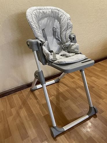 деревянный манеж качалка: Детская приставная кроватка, Б/у, С колесиками, цвет - Серый — 2