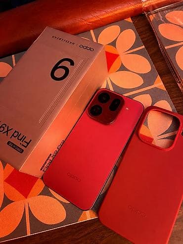 attack shark r5 ultra: Oppo Find X9 Pro, Б/у, 256 ГБ, цвет - Красный, 2 SIM — 1