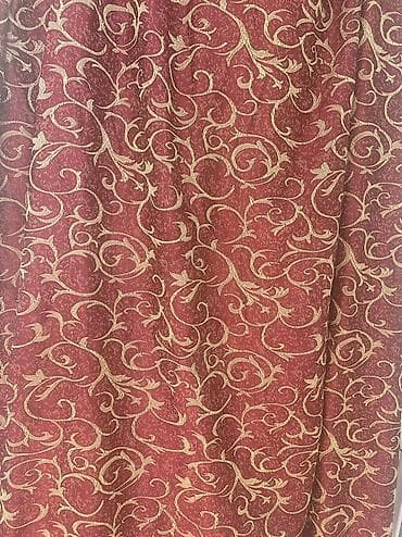 стол и стул для гостиной: Шторы и домашний декор - Плотные портьеры с жаккардовым узором под — 4