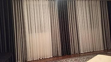 занаве: Двухслойные гардины и шторы для гостиной/спальни. Описание: - — 1