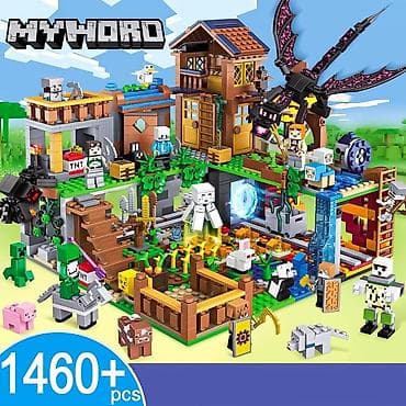 Игрушки: Майнкрафт Подземный мир 1460 деталей 🚖 Доставка: бесплатно 💳 — 1