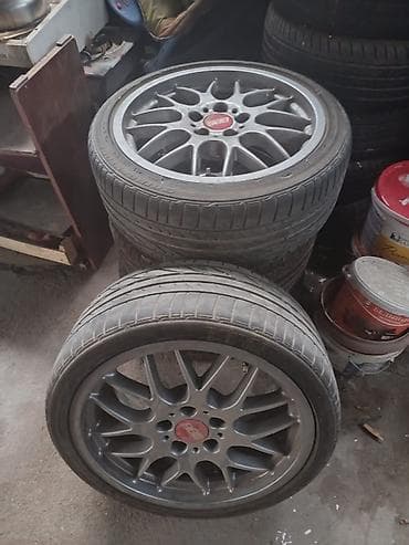 Колеса в сборе 225 / 40 / R 18, Б/у, Комплект, Легковые, Литые, отверстий - 5 — 1
