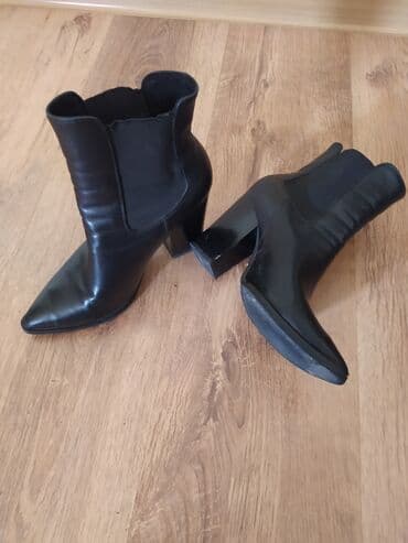 фирменная обувь из италии: Ботинки, 38, Lino Marano, Б/у, цвет - Черный, Самовывоз — 2