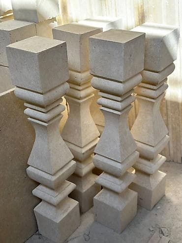 Готовые балясины: Готовая балясина, Материал: Камень, Для лестницы — 4