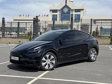 Транспорт: Tesla Model Y: 2021 г., Электромобиль, Хэтчбэк — 1