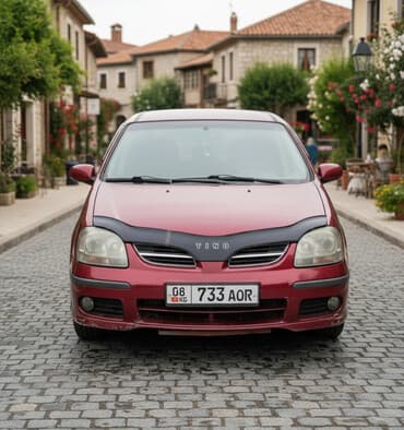 фит красный: Nissan Almera: 2000 г., 1.8 л, Механика, Бензиновая, Хэтчбэк — 1