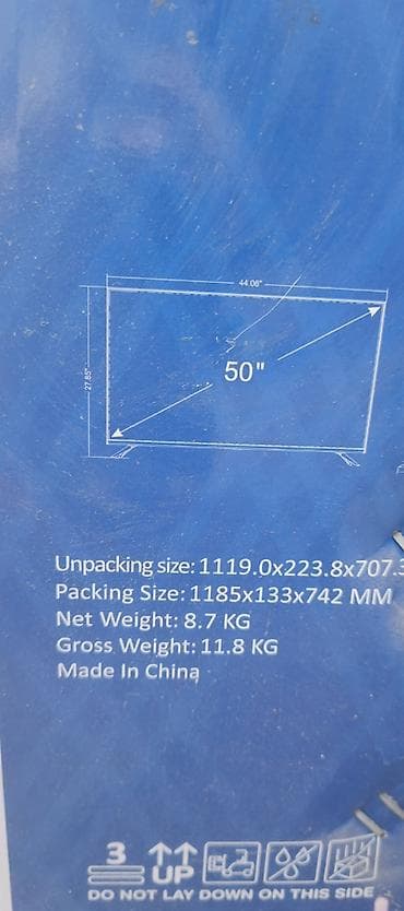 ТВ и видео: Смарт‑телевизор YASIN LED‑50UD71, 50" 127см. диагональ. Стоял на — 4