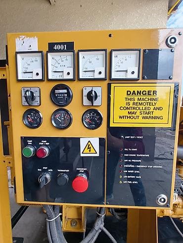 электростанция для машин: Дизельный генератор Caterpillar с панелью управления и автоматикой — 6