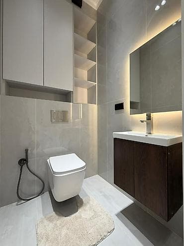 ts group: 3 комнаты, 109 м², Асанбай мкр Элитка, 12 этаж, Дизайнерский ремонт — 5