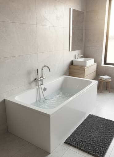 аквариум для форели: Ванна, Төрт бурчтук, Материалы: Болот, Өлчөмү: 170 x 70 см — 1