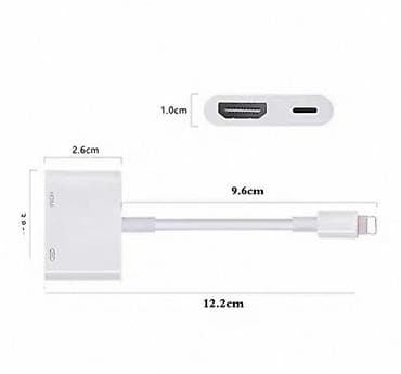 зарядка для apple watch купить: Адаптеры для iPhone (Lightning) 1) Lightning → HDMI (1080p Full HD) - — 2