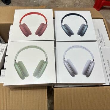 люкс копия аирподс макс: Накладные, Apple, Новый, Беспроводные (Bluetooth), Классические — 1