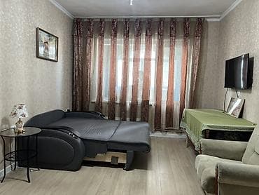 с ремонтом: 1 комната, Тунгуч мкр Собственник, Без животных, от 1 года, С мебелью — 1