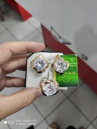 свадебные наборы ручной: Набор украшений, Проба 925, Женские, Новый — 28