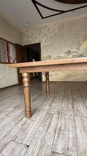 охотничий стол: Стол для зала, Не раскладной, Прямоугольный — 2