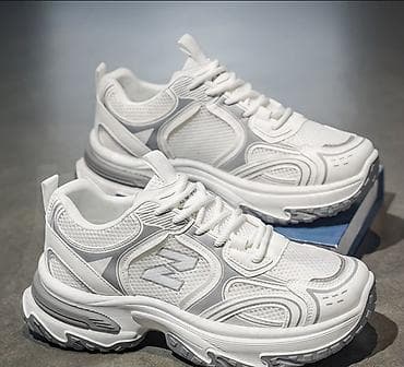 Ботинки: Мужские кроссовки, 38, 39, 40, New Balance, Новый, цвет - Белый, Бесплатная доставка — 3