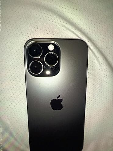 aiphone 15 pro: IPhone 16 Pro Max, Б/у, 256 ГБ, Графит, Чехол, 95 % — 2