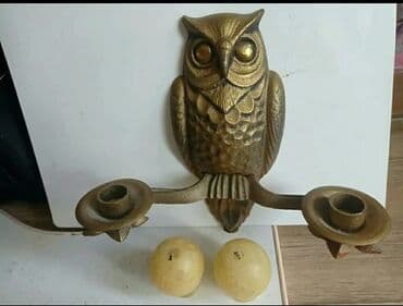 коллекционные монеты нбкр: Сова подсвечник чугун вроде с родными свечами ! СССР . Антиквариат — 3