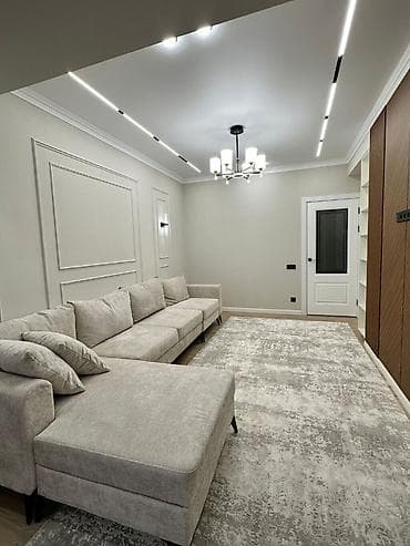 2 комнаты, 45 м², Элитка, 12 этаж, Евроремонт