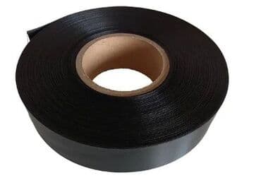 Лента сатин premium 30мм*200 м черный